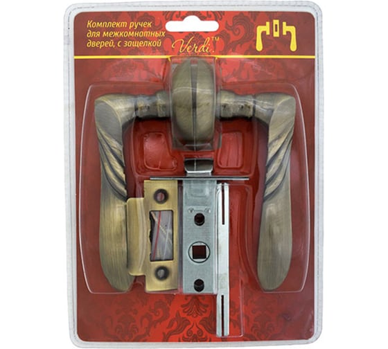 Комплект ручек Verdi С45 бронза, механизм 39АВ45