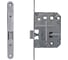 Комплект ручек Verdi L70 хром, механизм +завертка 23CP70 2