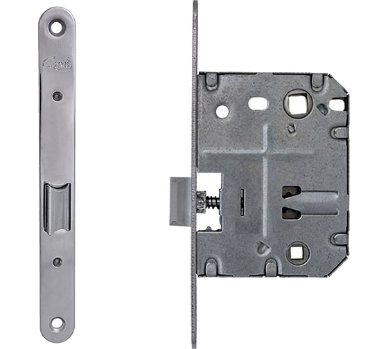 Комплект ручек Verdi хром, механизм L70+завертка 11CP70
