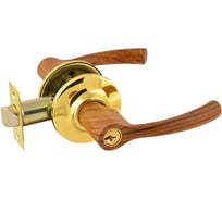 Межкомнатная защелка НОРА-М тем.дер/зол. ТТ1-01 ключ/фикс. 5771