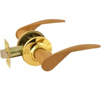 Межкомнатная защелка НОРА-М дер.бук/зол. ТТ12-05 9728