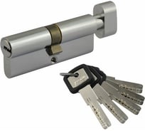 Цилиндровый механизм НОРА-М ЛПУВ.УК-80, 40-40 хром Х 14871