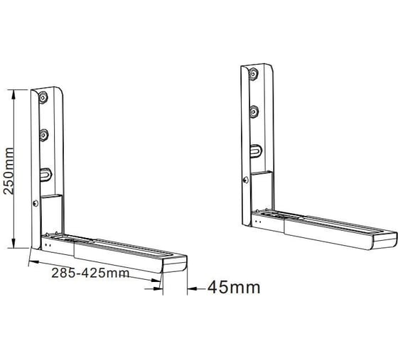 Кронштейн на стену для микроволновой печи iTECHmount M-5S 221942