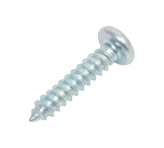 Саморез ZAMETAL 3,9х19 с полукруг. гол., крест шлиц, DIN 7981 оц., 1000 шт ZA080903 1