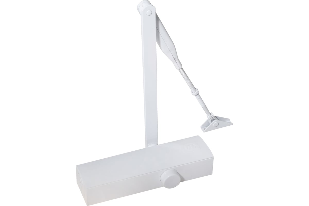 Доводчик DOORLOCK DL210 BC EN2-5 белый с регулируемыми функциями ...