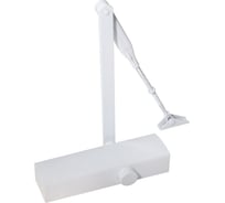 Доводчик DOORLOCK DL210 BC EN2-5 белый с регулируемыми функциями тормоза открывания, регулируемое усилие закрывания 75518 17440638