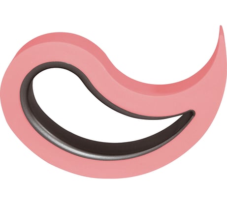 Фиксатор для окон и дверей DEN BRAVEN Stoppy розовый 82232