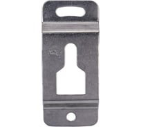 Мебельный подвес VORMANN 74х32 мм, нержавеющая сталь 010255000