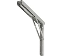 Складной кронштейн VORMANN Multi-Line 270х400х36 мм, 200 кг, нержавеющая сталь 010152400