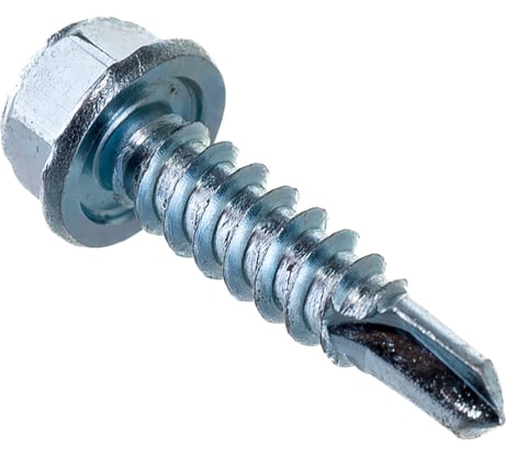 Саморез ZAMETAL 5,5х22 со сверлом и шестигранн. головкой DIN 7504K, оц., 500 шт ZA081559