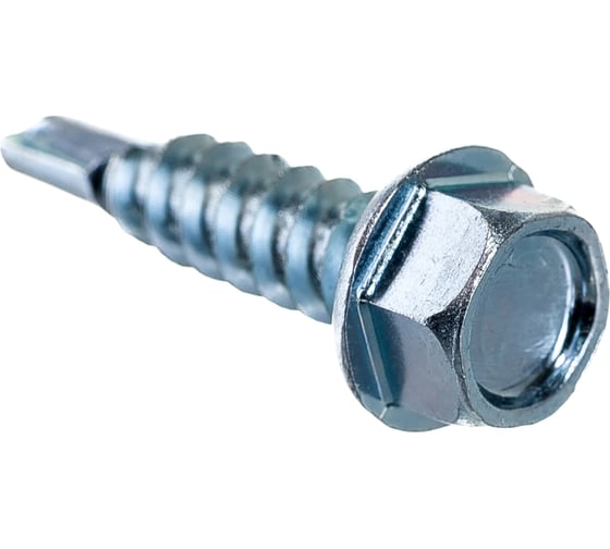 Саморез ZAMETAL 5,5х22 со сверлом и шестигранн. головкой DIN 7504K, оц., 500 шт ZA081559