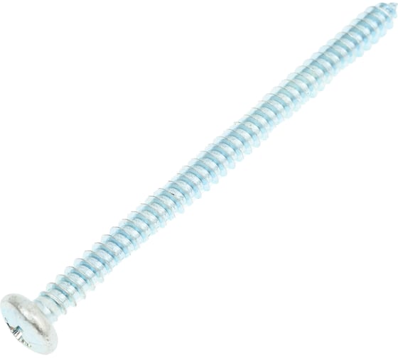 Саморез ZAMETAL 4,8х70 с полукруг. гол., крест шлиц, DIN 7981 оц., 200 шт ZA101883