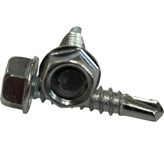 Саморез ZAMETAL 4,2х32 со сверлом и шестигранн. головкой DIN 7504K, оц., 1000 шт ZA081429 1