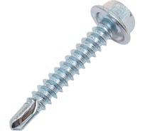 Саморез ZAMETAL 3,5х22 со сверлом и шестигранн. головкой DIN 7504K, оц., 1000 шт ZA081306