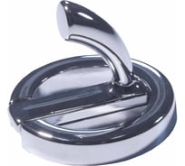 Крючок мебельный JET 217 однорожковый, замак, хром C217Z.001CPLP99