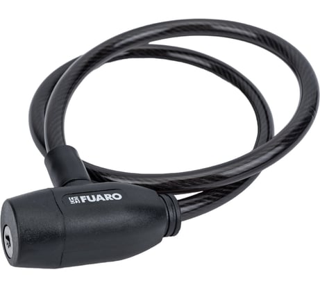 Тросовый замок Fuaro PL-0865-KEY 8x650 мм, 2 кл., подвес 42299