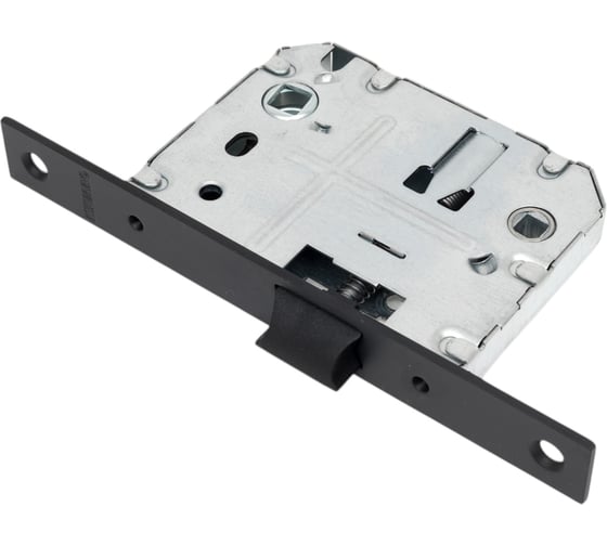 Врезная защелка Fuaro PLASTIC P72-50 BL черный 42359