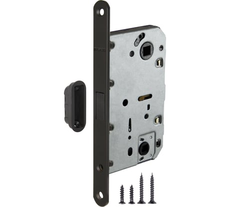 Врезная защелка Fuaro MAGNET M96WC-50 BL-24 черный new plate 42923