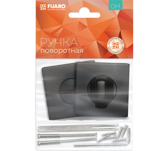 Поворотная ручка Fuaro BK6 DM BL-24 чёрный 43021