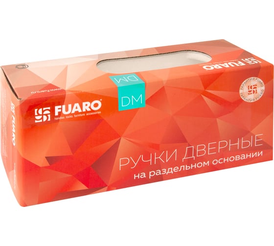 Раздельная ручка Fuaro Straight DM WH-19 белый 42931