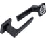 Раздельная ручка Fuaro Straight DM BL-24 черный 42929 2
