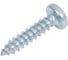 Саморез ZAMETAL 3,5х16 с полукруг. гол., крест шлиц, DIN 7981 оц., 1000 шт ZA521538 1