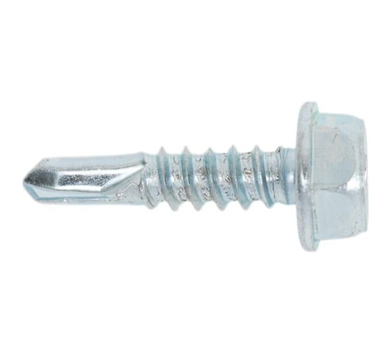 Саморез ZAMETAL 4,8х19 со сверлом и шестигранн. головкой DIN 7504K, оц., 1000 шт ZA081467