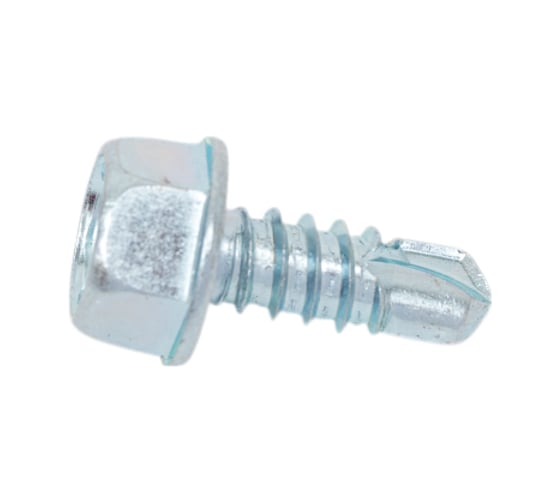 Саморез ZAMETAL 6,3х16 со сверлом и шестигранн. головкой DIN 7504K, оц., 500 шт ZA081603