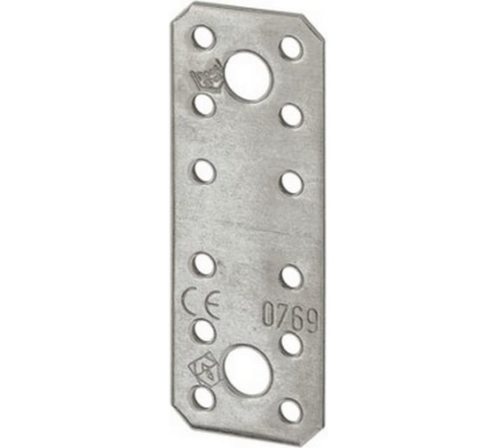 Соединительная пластина VORMANN 136х55х2 мм, нержавеющая сталь 070902000RF 1