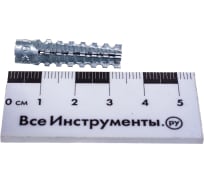 Металлический анкер-дюбель ВсВ цинк. 6х32 100 шт. 00-00001583