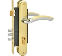 Врезной замок НОРА-М N23-85 М золото/хром 9703