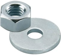 Гайка с шайбой Fischer M20 8.8 10 шт. 519737