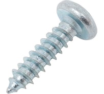 Саморез ZAMETAL 4,8х19 с полукруг. гол., крест шлиц, DIN 7981, оц., 500 шт ZA101616