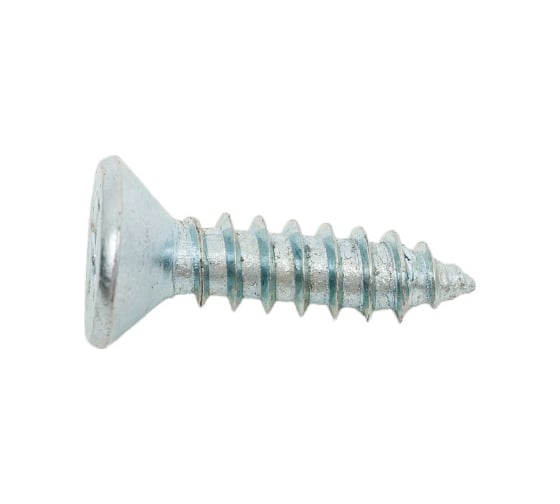 Саморез ZAMETAL 4,8х19 с потайн. гол., крест шлиц, DIN 7982, оц., 500 шт ZA101623