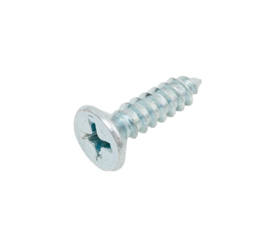 Саморез ZAMETAL 4,8х19 с потайн. гол., крест шлиц, DIN 7982, оц., 500 шт ZA101623