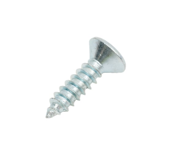 Саморез ZAMETAL 4,8х19 с потайн. гол., крест шлиц, DIN 7982, оц., 500 шт ZA101623