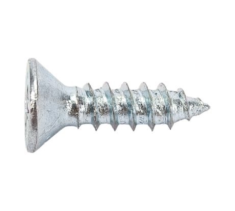 Саморез ZAMETAL 3,5х13 с потайн. гол., крест шлиц, DIN 7982 оц., 1000 шт ZA100527
