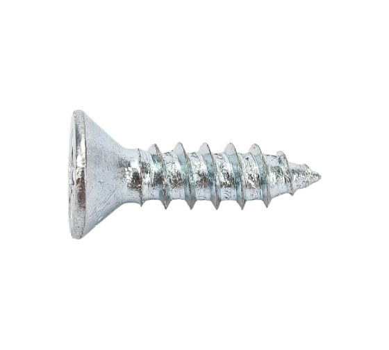 Саморез ZAMETAL 3,5х13 с потайн. гол., крест шлиц, DIN 7982 оц., 1000 шт ZA100527