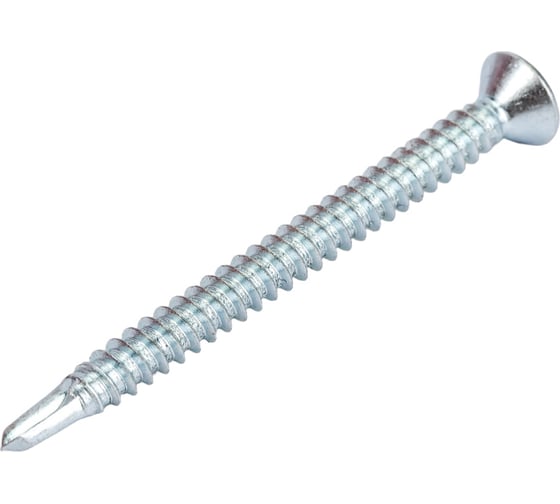 Саморез ZAMETAL 4,2х50 со сверлом и потайной головкой, DIN 7504Р, оц., 250 шт ZA082303