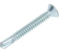 Саморез ZAMETAL 6,3х50 со сверлом и потайной головкой, DIN 7504Р, оц., 250 шт ZA082549