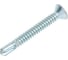 Саморез ZAMETAL 6,3х50 со сверлом и потайной головкой, DIN 7504Р, оц., 250 шт ZA082549 1
