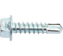 Саморез ZAMETAL 3,9х16 со сверлом и шестигранн. головкой DIN 7504K, оц., 1000 шт ZA081337