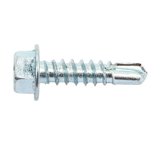 Саморез ZAMETAL 3,9х16 со сверлом и шестигранн. головкой DIN 7504K, оц., 1000 шт ZA081337 1