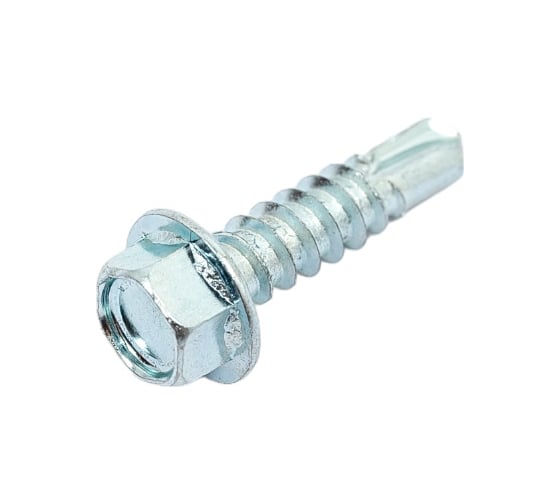 Саморез ZAMETAL 3,9х16 со сверлом и шестигранн. головкой DIN 7504K, оц., 1000 шт ZA081337