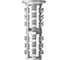 Дюбель Fischer RODFORCE FGD 10 M6 для резьбовой шпильки, 50 шт. 542106 1