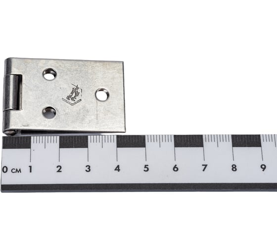 Широкая петля VORMANN 80x28х1 мм, нержавеющая сталь 010505080