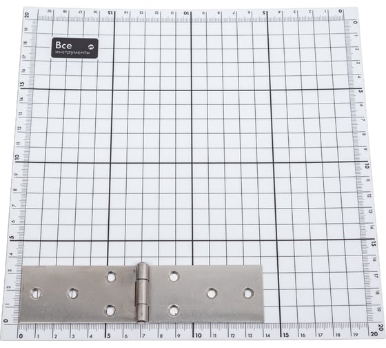 Широкая петля VORMANN 140x34х1,5 мм, нержавеющая сталь 010505140