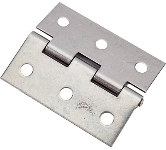 Полуширокая петля VORMANN 50x39х1 мм, нержавеющая сталь 010502050