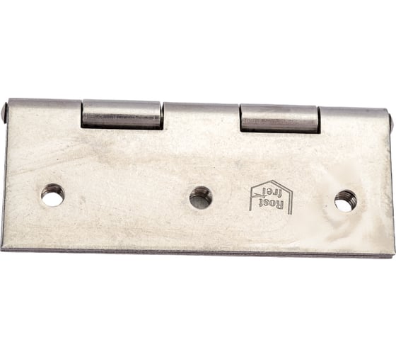 Полуширокая петля VORMANN 80x58х1,5 мм, нержавеющая сталь 010502080