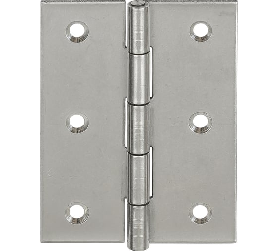 Полуширокая петля VORMANN 40x32х0,9 мм, нержавеющая сталь 010502040 1